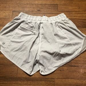 Lululemon Women's White Athletic Shorts